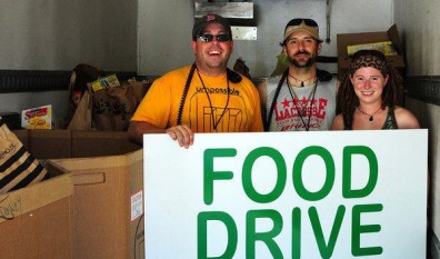 Gathering of the Vibes Food Drive